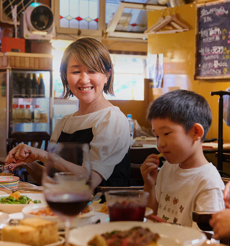 親子食事イメージ